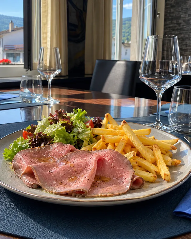 Roast beef maison